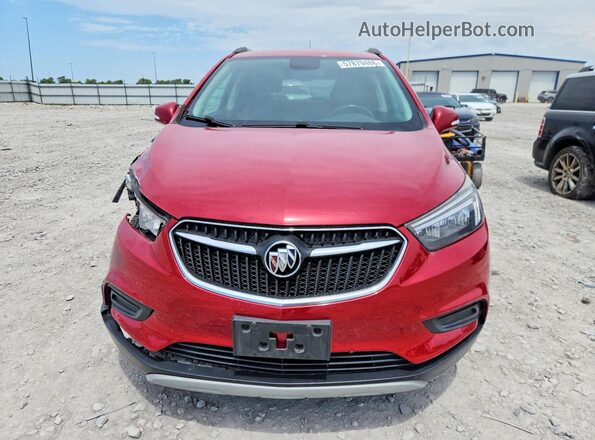 KL4CJASB1JB622461 2018 BUICK ENCORE Красный Вид спереди