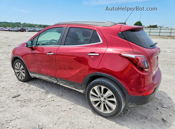 KL4CJASB1JB622461 2018 BUICK ENCORE Красный Задняя левая четверть