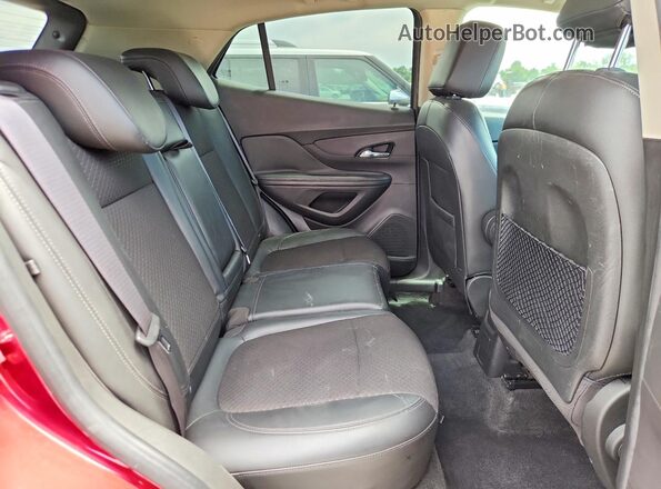 KL4CJASB1JB622461 2018 BUICK ENCORE Красный Вид задней части салона