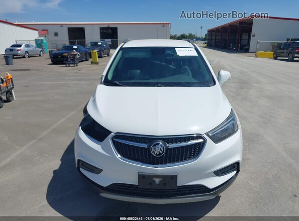 KL4CJASB1JB664001 2018 BUICK ENCORE White Вид задньої частини салону