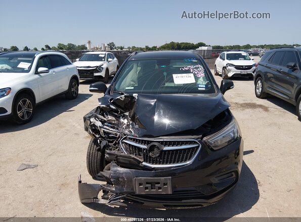 KL4CJASB1JB665696 2018 BUICK ENCORE Черный Вид щитка приборов