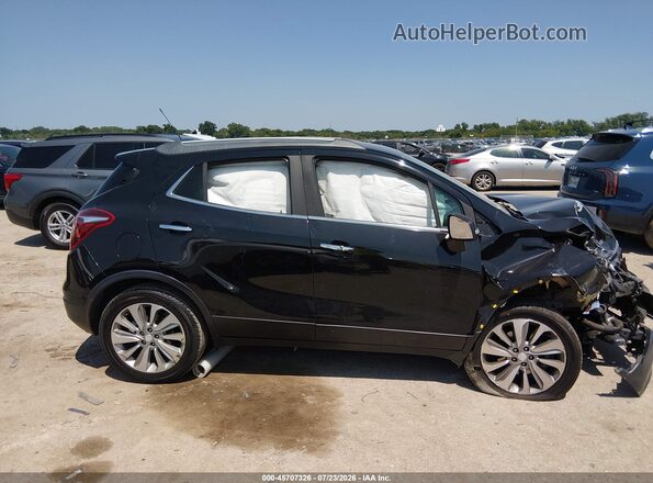 KL4CJASB1JB665696 2018 BUICK ENCORE Черный Вид задней части салона
