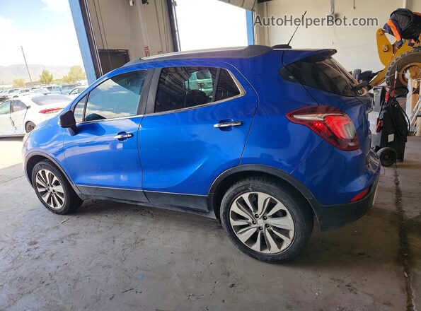 KL4CJASB1JB691537 2018 BUICK ENCORE Blue Rear left