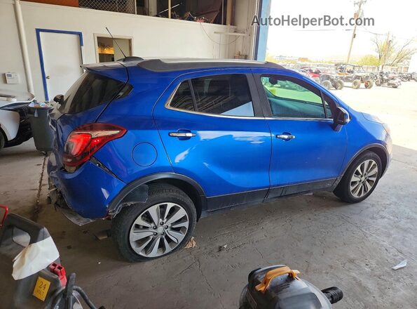 KL4CJASB1JB691537 2018 BUICK ENCORE Blue Rear right
