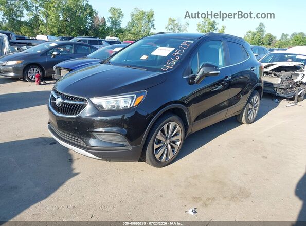 KL4CJASB1KB700724 2019 BUICK ENCORE Черный Передняя левая четверть