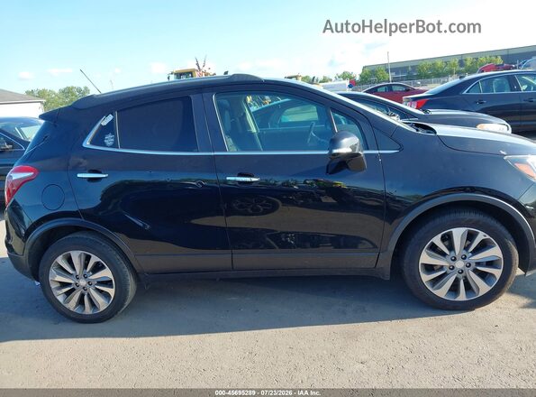 KL4CJASB1KB700724 2019 BUICK ENCORE Черный Вид задней части салона