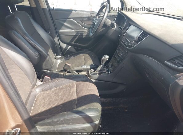 KL4CJASB1KB700741 2019 BUICK ENCORE Gold წინა სალონის ხედი