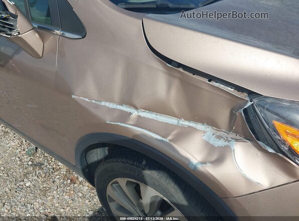 KL4CJASB1KB700741 2019 BUICK ENCORE Gold წინა ხედი