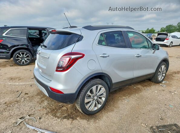KL4CJASB1KB704255 2019 BUICK ENCORE Silver Հետևի աջ