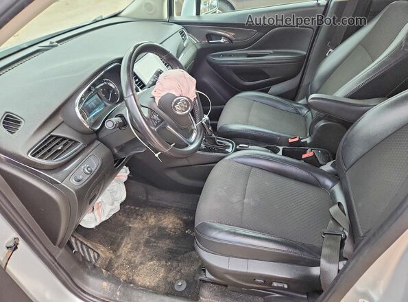 KL4CJASB1KB704255 2019 BUICK ENCORE Silver Սալոնի դիմացի տեսք