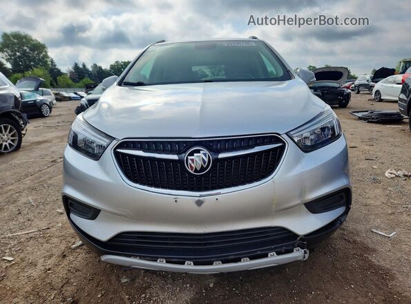 KL4CJASB1KB704255 2019 BUICK ENCORE Silver Դիմացի տեսք