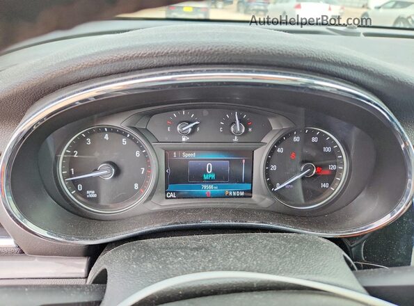 KL4CJASB1KB704255 2019 BUICK ENCORE Silver Սարքավորումների վահանակի տեսք