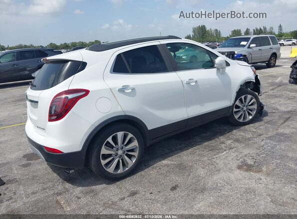 KL4CJASB1KB719645 2019 BUICK ENCORE Белый Задняя правая четверть