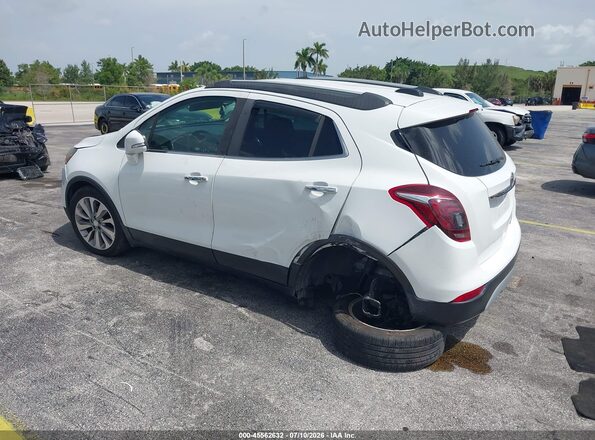 KL4CJASB1KB719645 2019 BUICK ENCORE Белый Задняя левая четверть