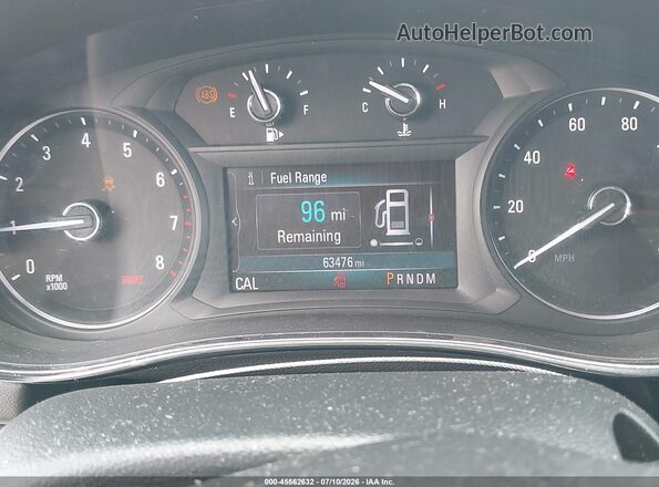 KL4CJASB1KB719645 2019 BUICK ENCORE Белый Вид задних сидений