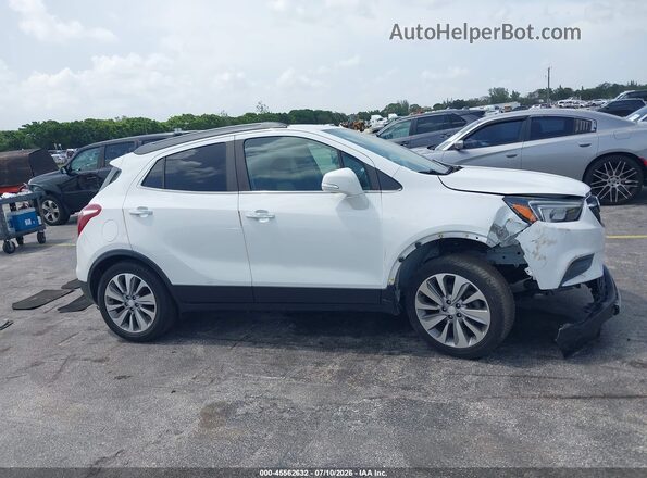 KL4CJASB1KB719645 2019 BUICK ENCORE Белый Вид задней части салона