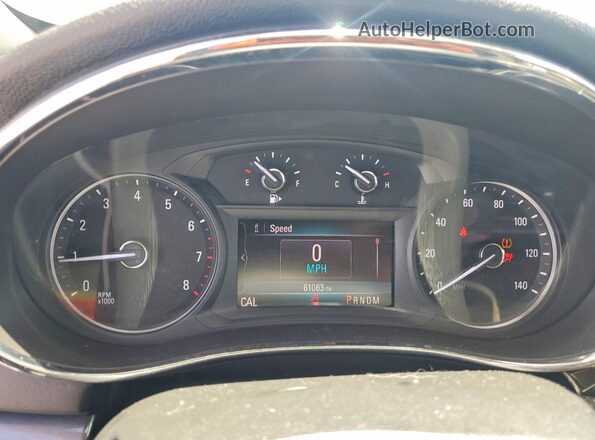 KL4CJASB1KB726157 2019 BUICK ENCORE Белый Вид щитка приборов