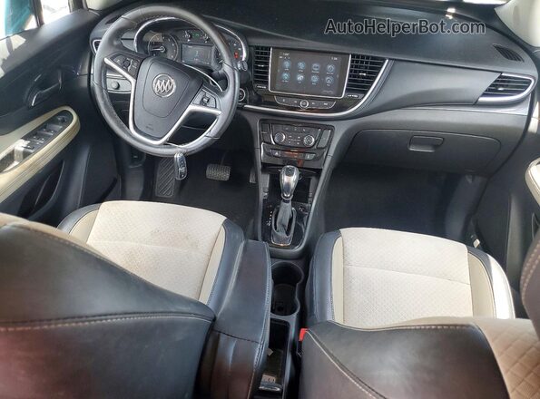 KL4CJASB1KB726157 2019 BUICK ENCORE Белый Вид панели приборов
