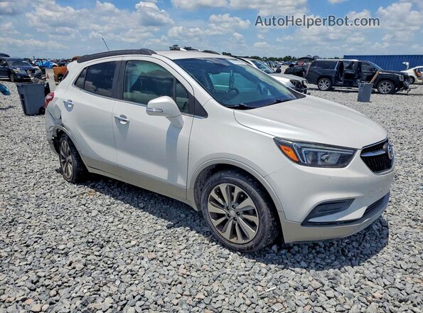 KL4CJASB1KB726157 2019 BUICK ENCORE Белый Передняя правая четверть