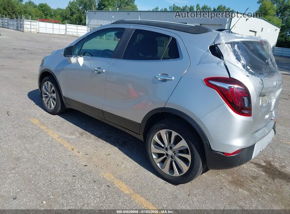 KL4CJASB1KB783698 2019 BUICK ENCORE Silver Задня ліва чверть