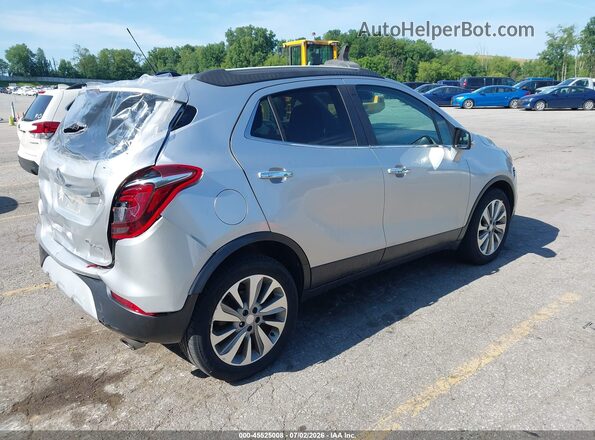 KL4CJASB1KB783698 2019 BUICK ENCORE Silver Задня права чверть