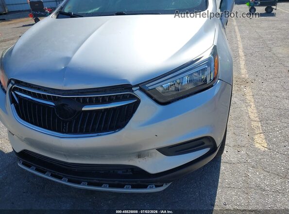 KL4CJASB1KB783698 2019 BUICK ENCORE Silver Вид спереду