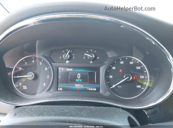 KL4CJASB1KB783698 2019 BUICK ENCORE Silver Вид задніх сидінь