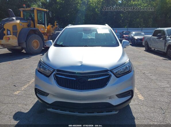 KL4CJASB1KB783698 2019 BUICK ENCORE Silver Вид щитка приладів