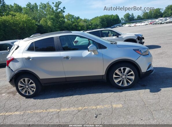 KL4CJASB1KB783698 2019 BUICK ENCORE Silver Вид задньої частини салону