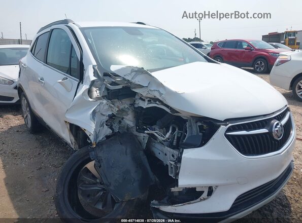 KL4CJASB1KB805232 2019 BUICK ENCORE White წინა ხედი