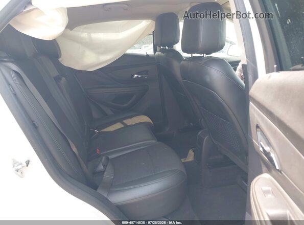 KL4CJASB1KB805232 2019 BUICK ENCORE White VIN კოდის სტიკერის ხედი