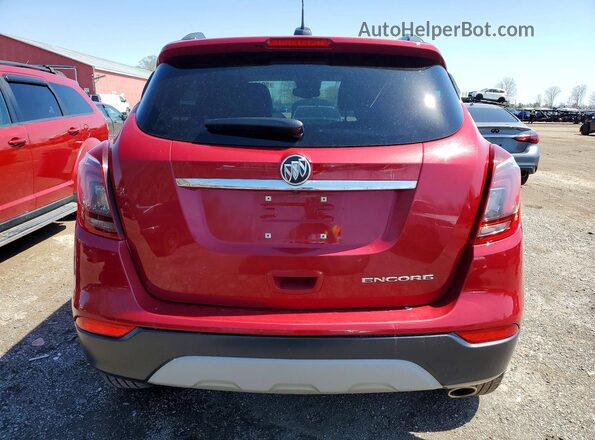 KL4CJASB1KB884269 2019 BUICK ENCORE Red Rear view