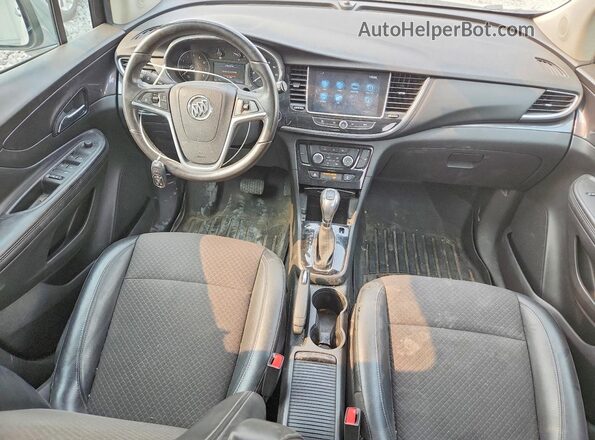 KL4CJASB1KB889424 2019 BUICK ENCORE Black წინა პანელის ხედი