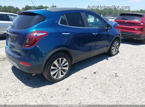 KL4CJASB1LB032229 2020 BUICK ENCORE Turquoise Rear right