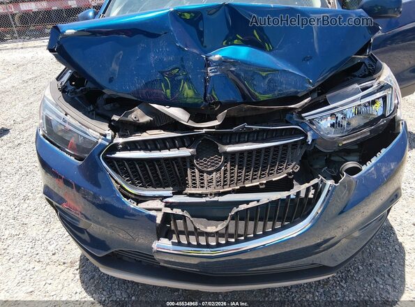 KL4CJASB1LB032229 2020 BUICK ENCORE Turquoise Front view