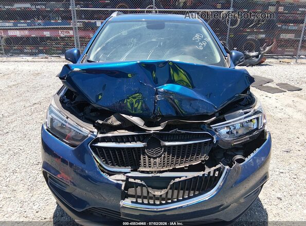 KL4CJASB1LB032229 2020 BUICK ENCORE Turquoise Instrument cluster view