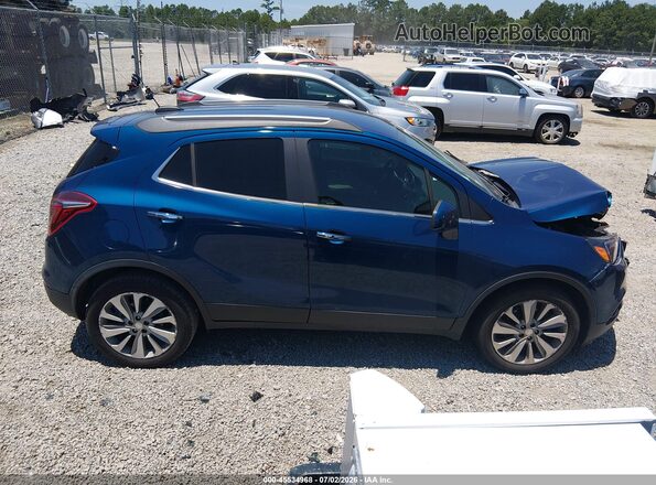 KL4CJASB1LB032229 2020 BUICK ENCORE Turquoise Rear interior view