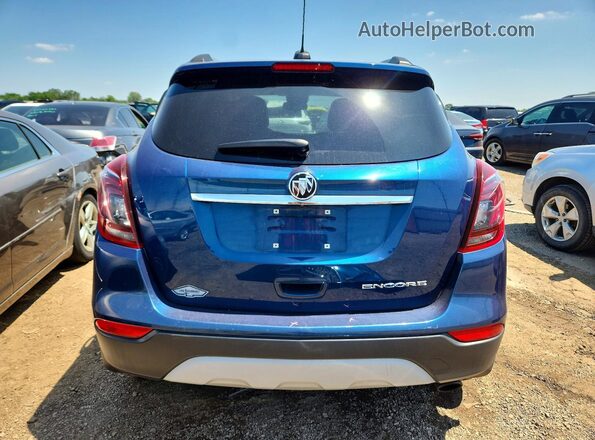 KL4CJASB1LB033459 2020 BUICK ENCORE Blue უკანა ხედი