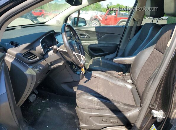 KL4CJASB1LB326150 2020 BUICK ENCORE Black წინა სალონის ხედი