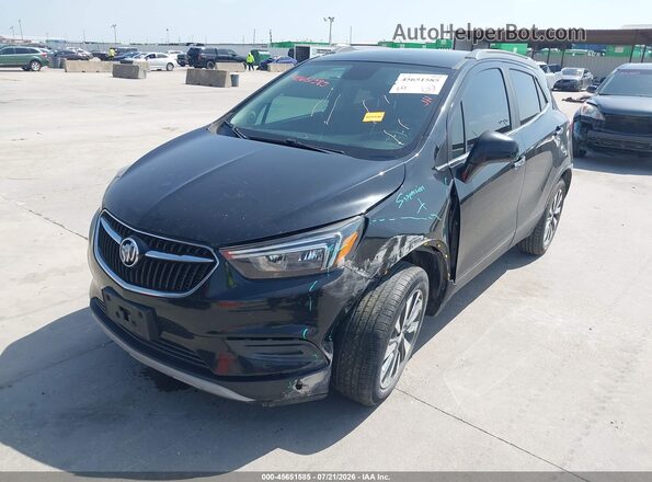 KL4CJASB1MB340714 2021 BUICK ENCORE Черный Передняя левая четверть