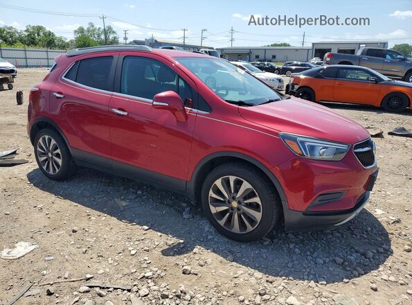 KL4CJASB2HB008058 2017 BUICK ENCORE Burgundy წინა მარჯვენა