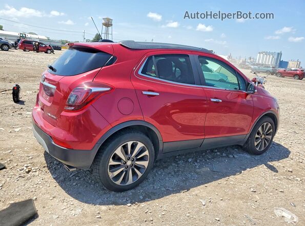 KL4CJASB2HB008058 2017 BUICK ENCORE Burgundy უკანა მარჯვენა