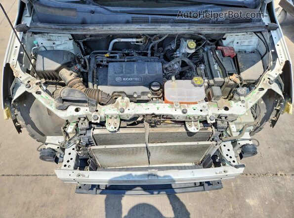 KL4CJASB2HB076411 2017 BUICK ENCORE White Вид задньої частини салону