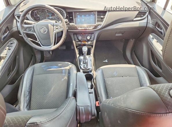 KL4CJASB2HB076411 2017 BUICK ENCORE White Вид панелі приладів