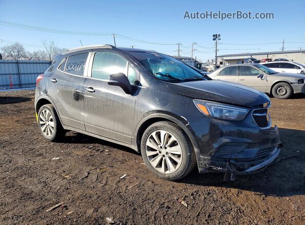 KL4CJASB2HB108564 2017 BUICK ENCORE Black Առջևի աջ