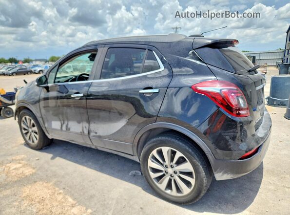 KL4CJASB2HB224086 2017 BUICK ENCORE Black Հետևի ձախ