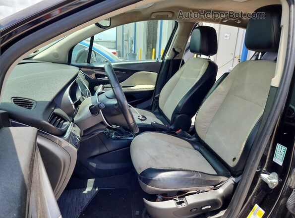 KL4CJASB2HB224086 2017 BUICK ENCORE Black Սալոնի դիմացի տեսք