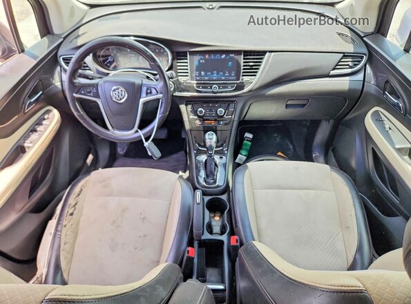KL4CJASB2HB224086 2017 BUICK ENCORE Black Առջևի վահանակի տեսք