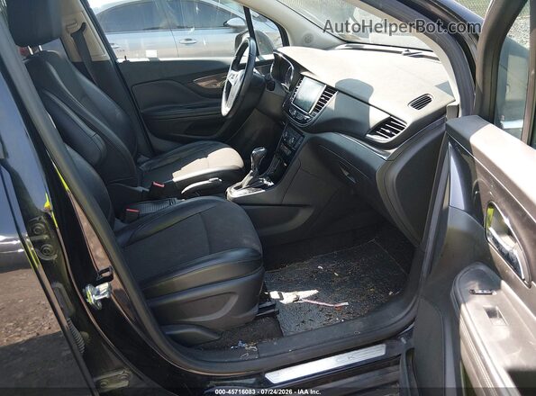 KL4CJASB2JB603904 2018 BUICK ENCORE Black Вид салону спереду