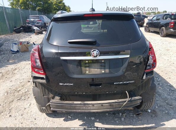 KL4CJASB2JB603904 2018 BUICK ENCORE Black Вид спереду